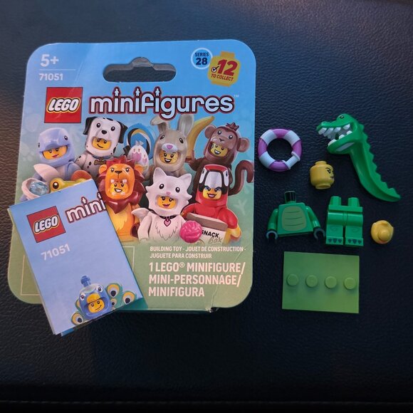 Lego Animal Minifigure Series 71051 Crocodile - Picture 5 of 5